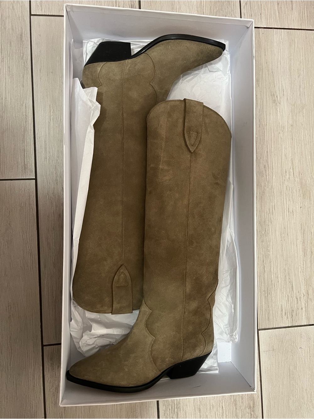 Isabel Marant Denvee Suede knee high Tall Boots